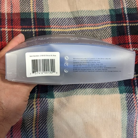 Discgear Double Sided Storage blue - Picture 6 of 6